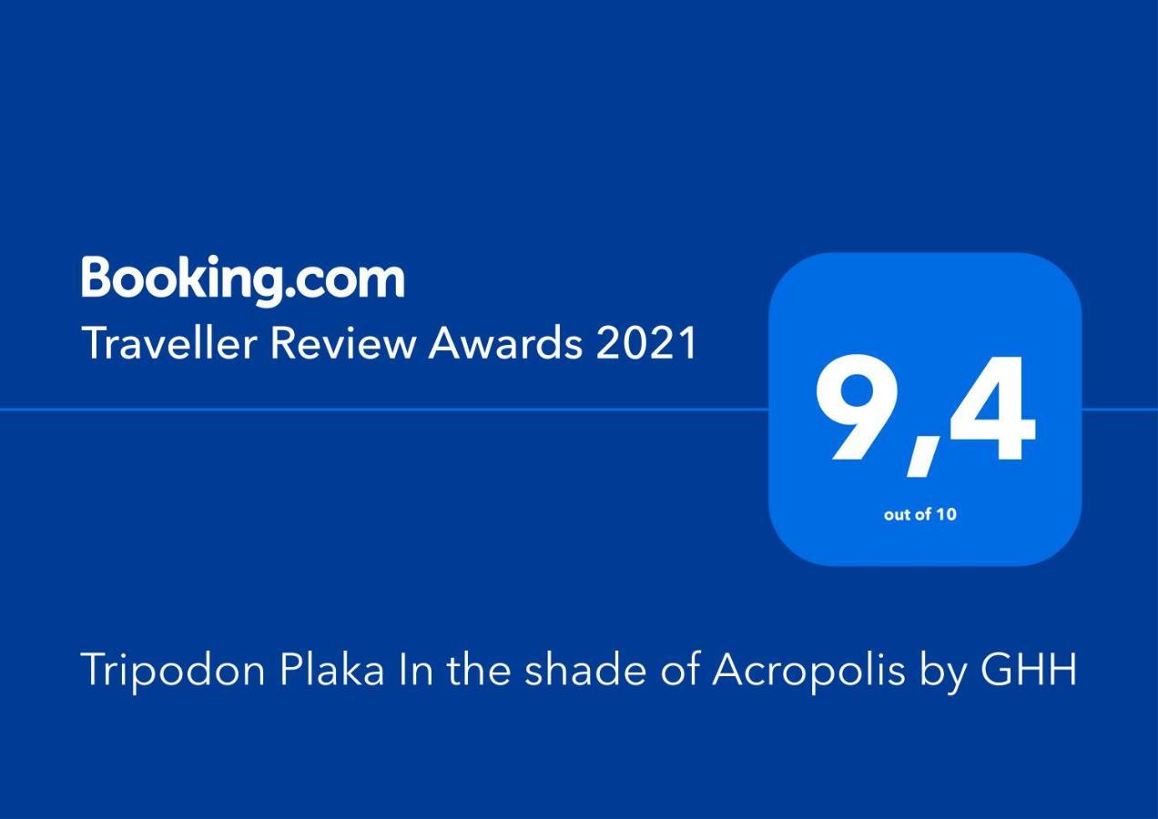 Tripodon Plaka In The Shade Of Acropolis By Ghh Villa Athen Eksteriør billede